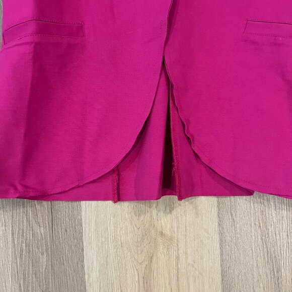 Zimo Italy Hot Pink Blazer Jacker Single Button Size Large - Picture 6 of 9